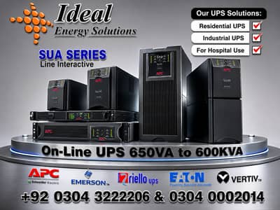APC UPS 3KVA,5KVA,1KVA,2KVA,10KVA,20KVA 40kva | UPS APC
