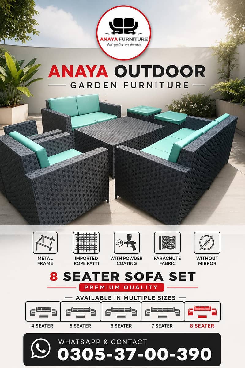 sofa set garden 3
