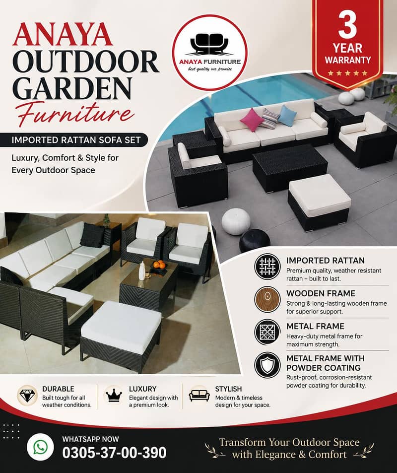 sofa set garden 6