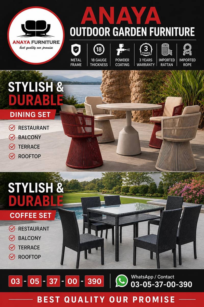 sofa set garden 8
