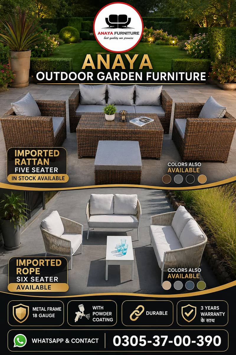 sofa set garden 9