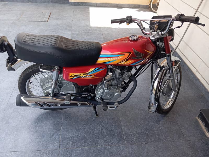 Cg 125 model 2025/26 2