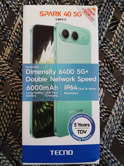 Tecno spark 40 5G . . 8/256