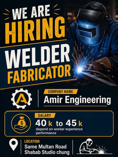 Welder Job Available