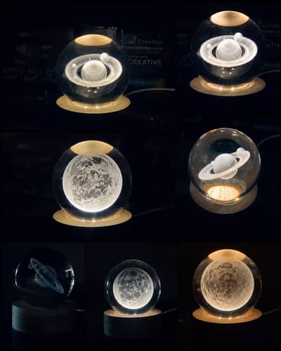 3D crystal Lamp ball