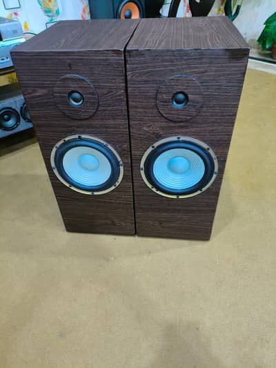 sony dual 8 inch tower speakers