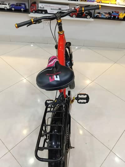 Stylish Morgan Red Sports Bicycle for Kids/Teens (4 Months Used)
