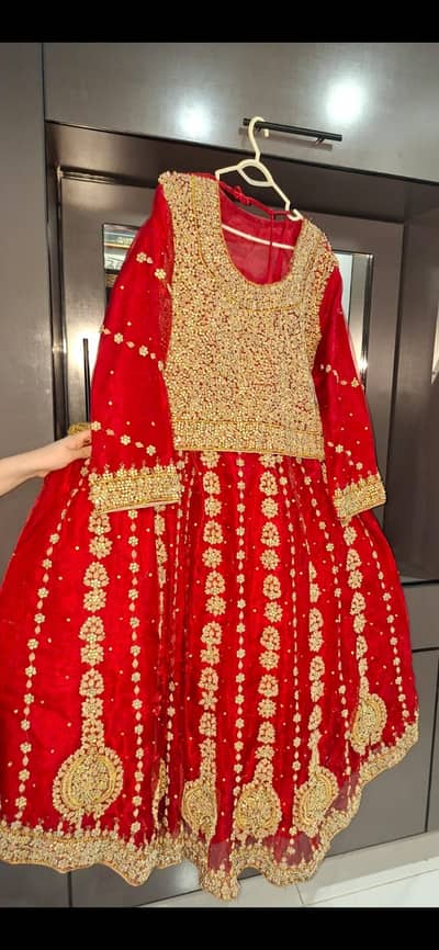 bridal Lehnga fresh red