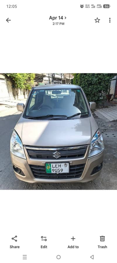 Suzuki Wagon R 2017 vxl bumper to bumper geniun