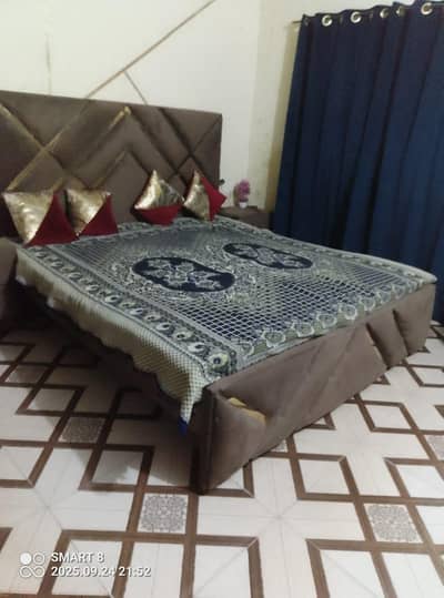 Brand New Luxury Double Bed | Modern Design | 80,000 PKR