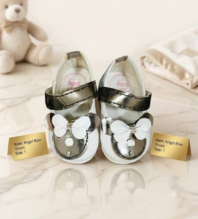 Beautiful Baby Girl Shoes (Size 1) -  New