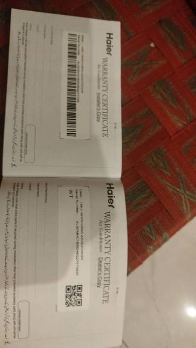 Haier 1 Ton DC Inverter AC for Sale | With Warranty | Excellent Condit