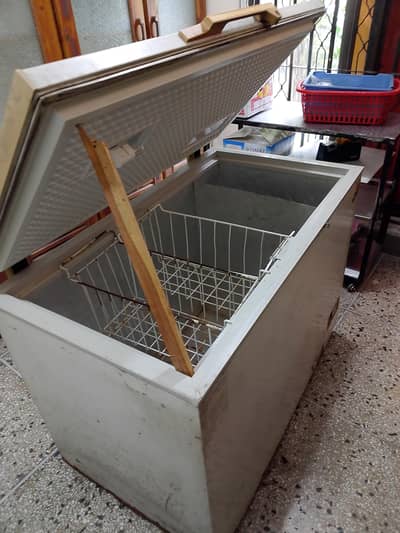 deep freezer.