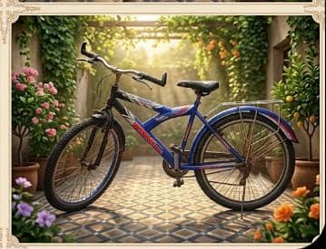 Kids cycle blue 
