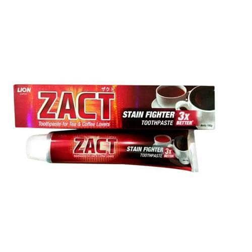 New Original ZACT Lion Stain Fighter Toothpaste 190g in pakistan
