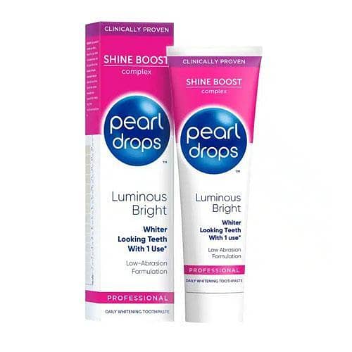 Pearl Drops Luminous Bright Shine Boost Tooth Paste 75ml in pakistan