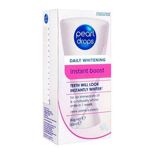 New Original Daily Whitening Instant Boost Toothpaste Pearl Drops 50ml in pakistan
