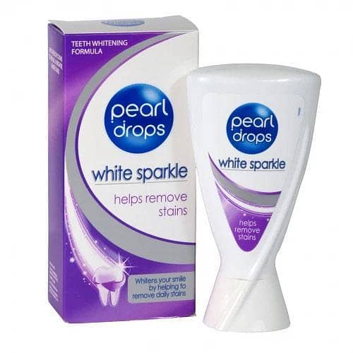 Pearl Drops White Sparkle Toothpaste Removes Stains 50ml in pakistan