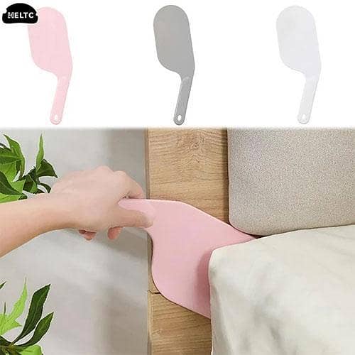 1Pcs Bed Sheet Tucker Tool Tucking Paddle For Bed Making Easier Plastic Durable Sheet Change Helper Bed Skirt Replacement Assistant in pakistan