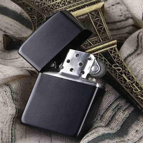 High Quality Zipo WindProof Slim black Ligh-ter in pakistan