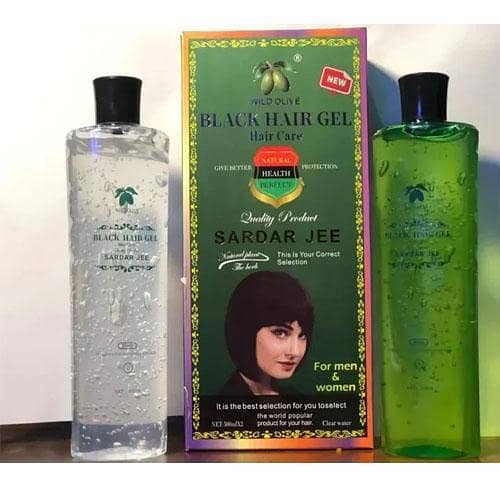 Sardar Jee Wild Olive Black Hair Color Gel Long-Lasting Shine 500ml in pakistan