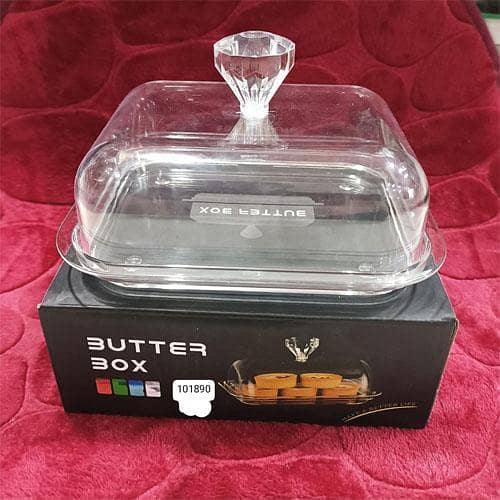 High Quality Acrylic butter Dish With Lid in pakistan