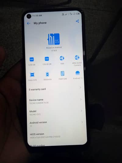 Tecno CAMON 16 SE 6+128