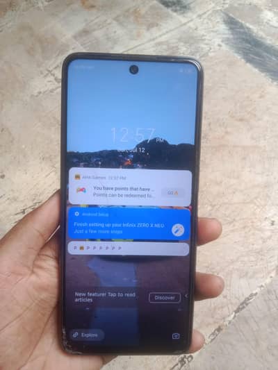 Infinix Zero x neo 8/128 with box Exchange possible