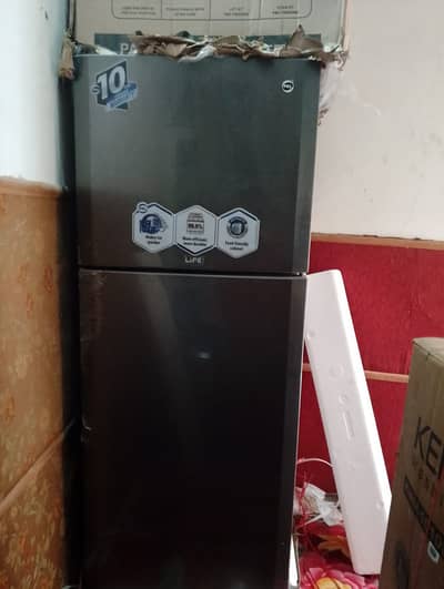 Grey PEL large size fridge