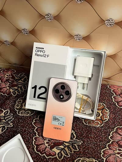 OPPO Reno12 F With original box and charger 256 memory