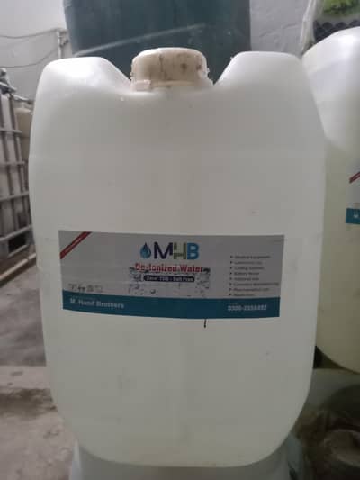 30 Litre De ionized water 0 Tds