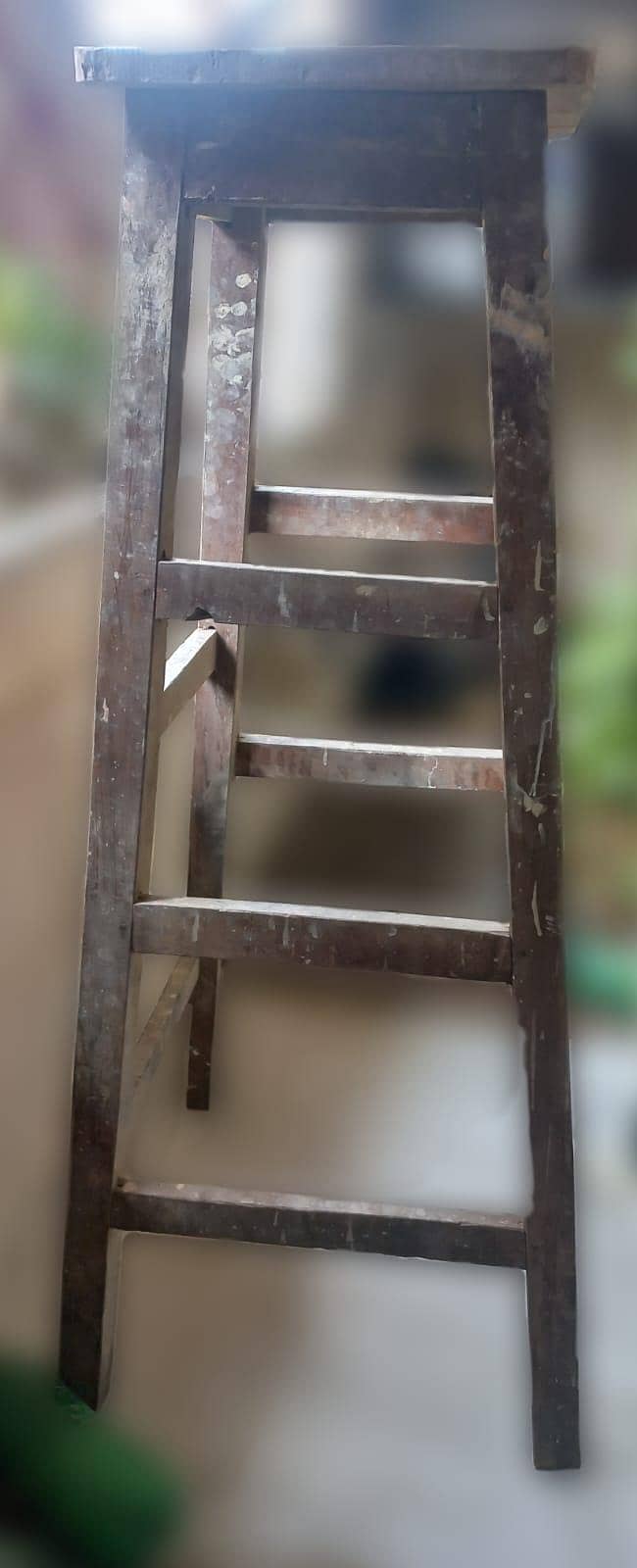 Solid Wooden Stool 1