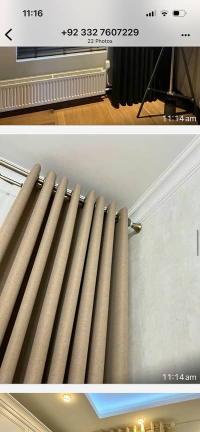 I’m selling curtains