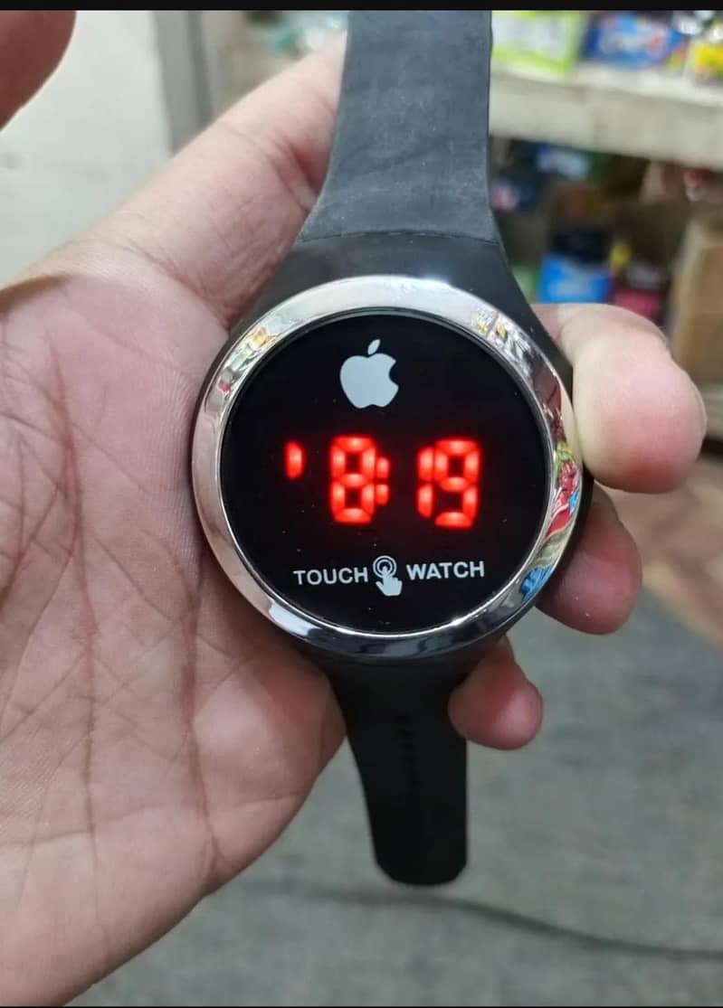 Touch led light watch 1