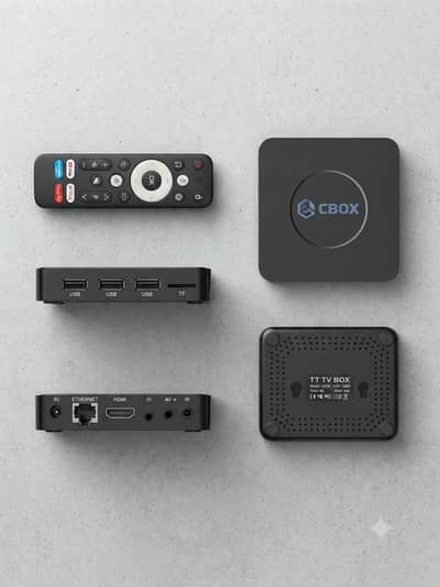 CBOX Android TV Box - 8GB RAM / 128GB ROM