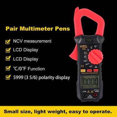AC Digital Clamp Meter 600A price in pakistan ST821 Smart Sensor