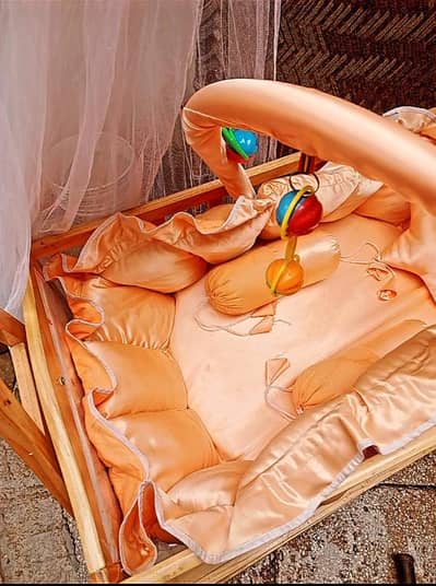 Baby Wood Cot