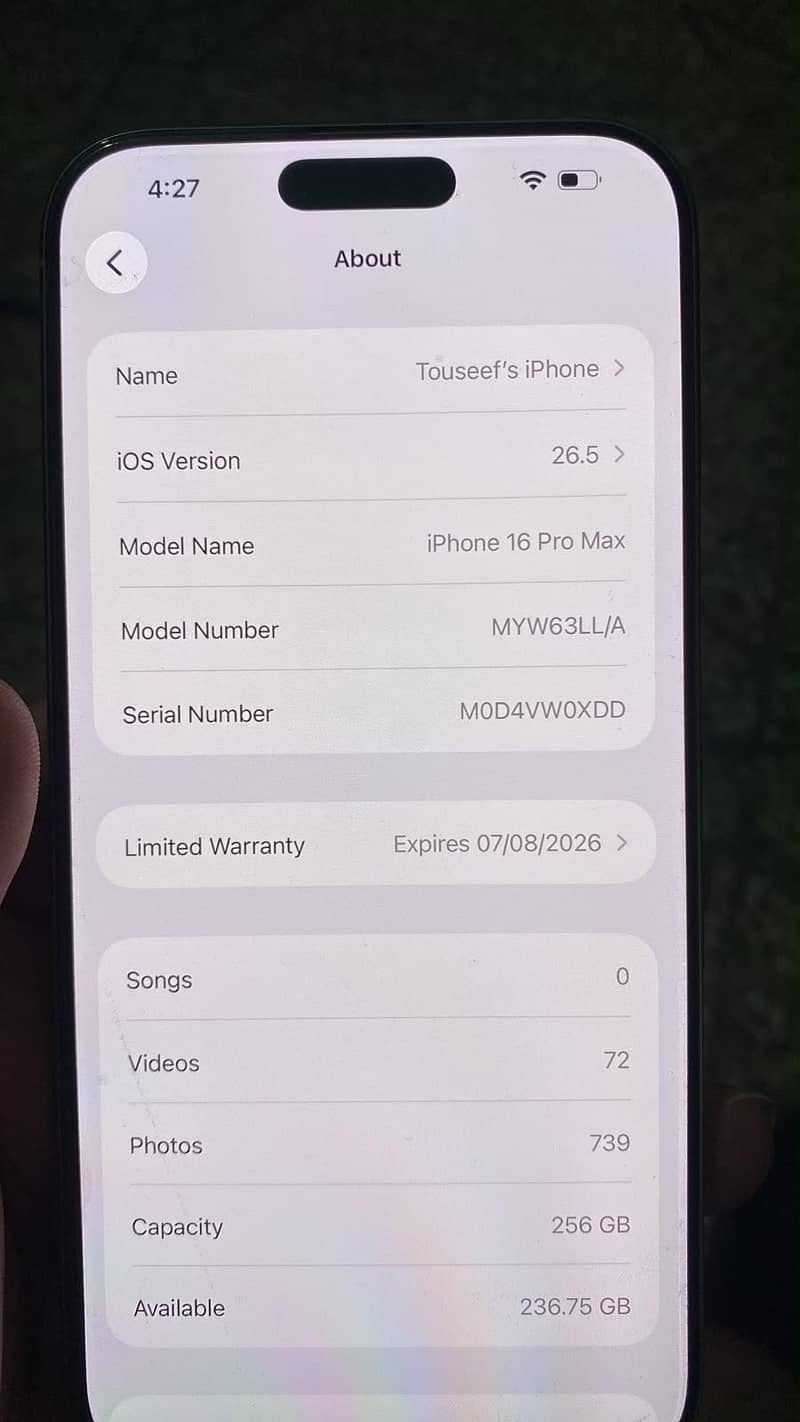 Apple iPhone 16 Pro Max 7