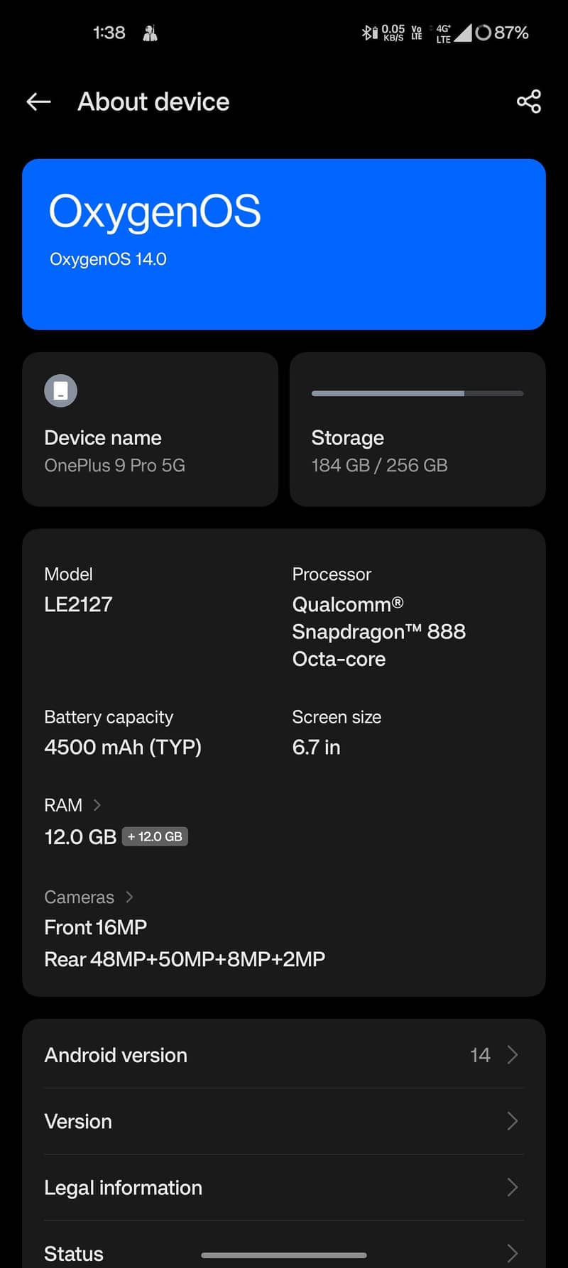 One Plus 9 Pro 1