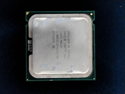 Intel duo 2 cores processer