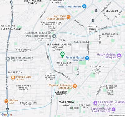 1 KANAL PLOT AVAILABLE FOR SALE IN TARIQ GARDENS WITH 150 FIT ROAD IN A VERY HOT LOCATION OF LAHORE