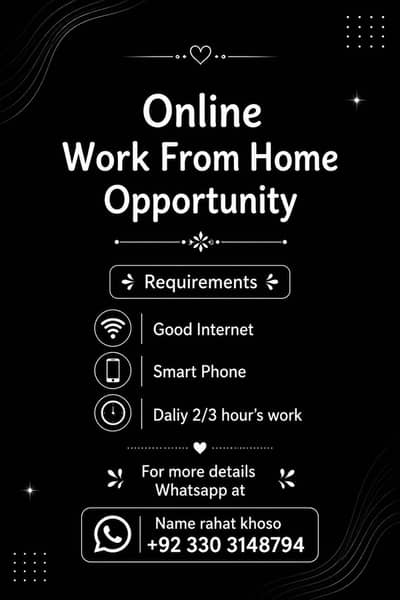 Online business Opportunity