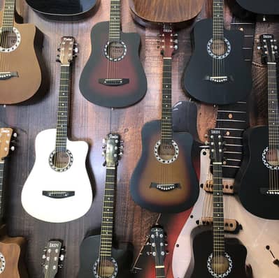 Acoustic guitar | bignar guitar | student guitars| with bag belt Pick