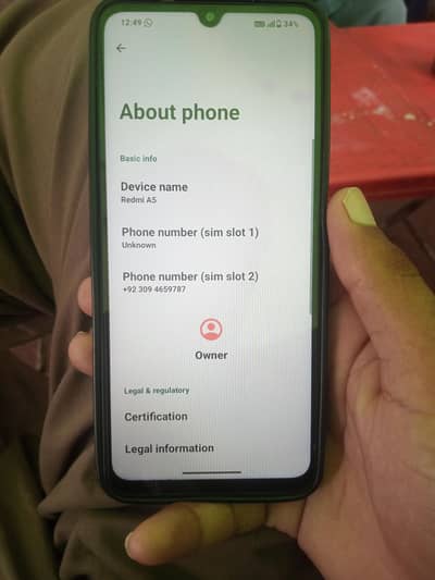 REDMi a5 4/64 warrenty 10monts condition 10by10 all ok andaa piece