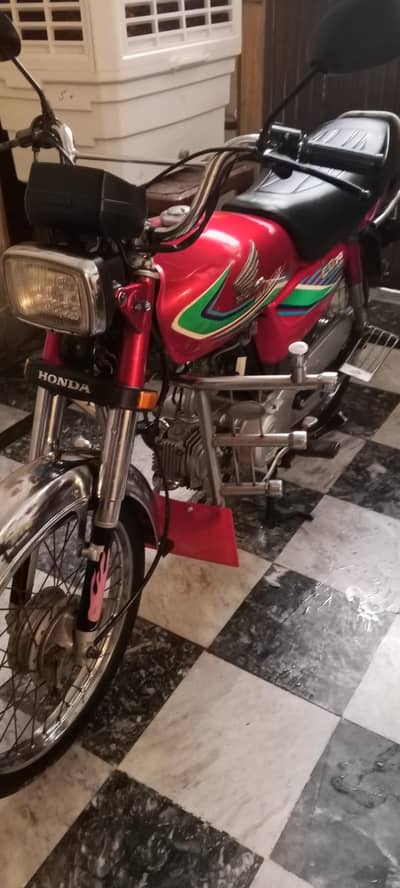 Honda CD 70 2017 biometric available