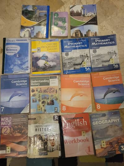 100 each used school books