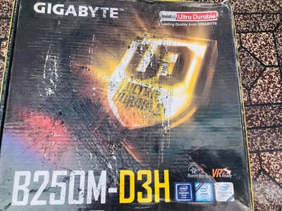 Gigabyte B250M-D3H DDR4 Motherboard - Excellent Working Condition