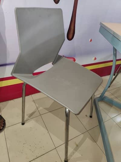 Ice cream setup chair tables