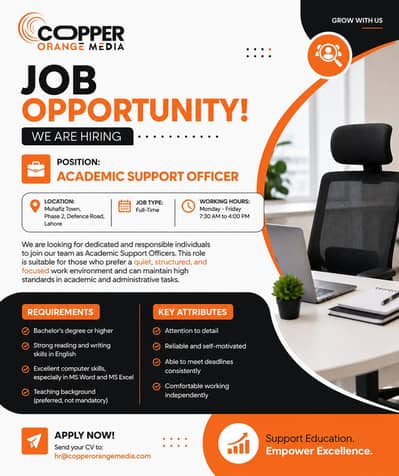 Academic Support Officer