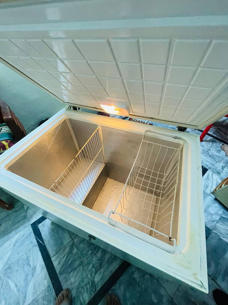 waves deep freezer 1